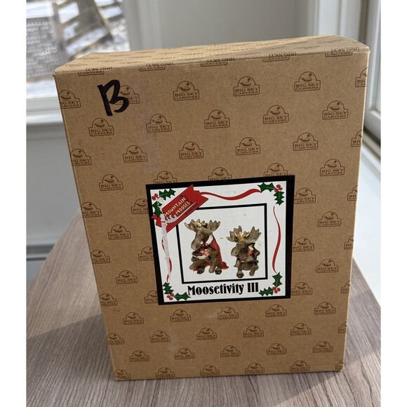 Big Sky Carvers Mountain Mooses Moosetivity lll 3 Read - Picture 10 of 13